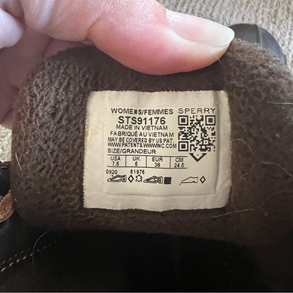 Sperry women’s saltwater duck boots‎ SZ 7.5 - Picture 7 of 7
